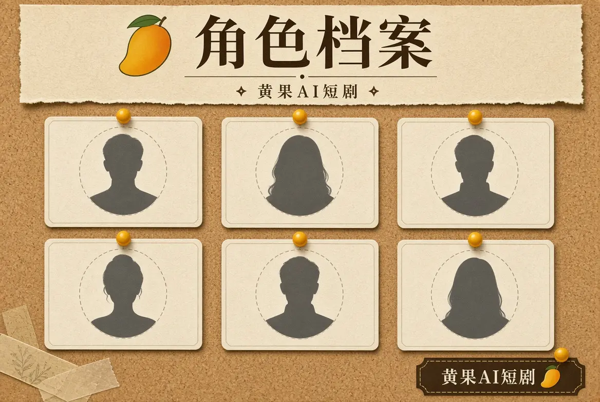 人物不是设定表，而是一连串有原因的行动主题画面